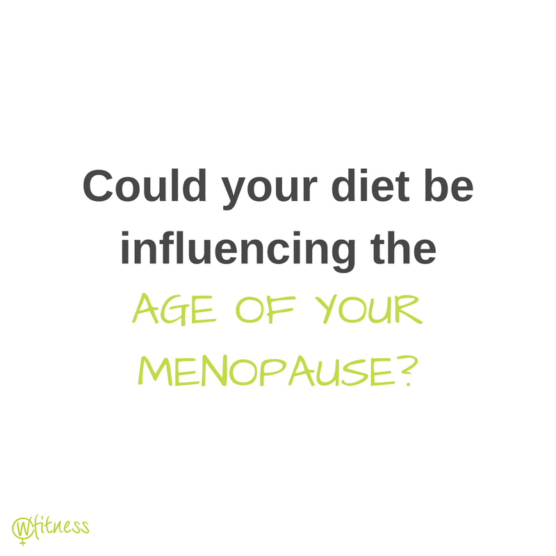 Could your diet be influencing the age of your menopause? 15