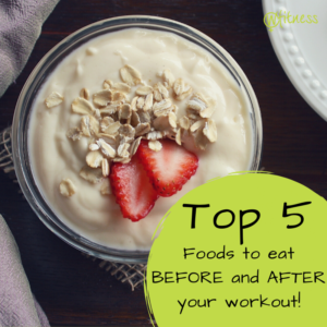 Blog 15 Pre and Post workout snacks