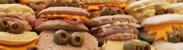 Halloween Monster Sandwiches