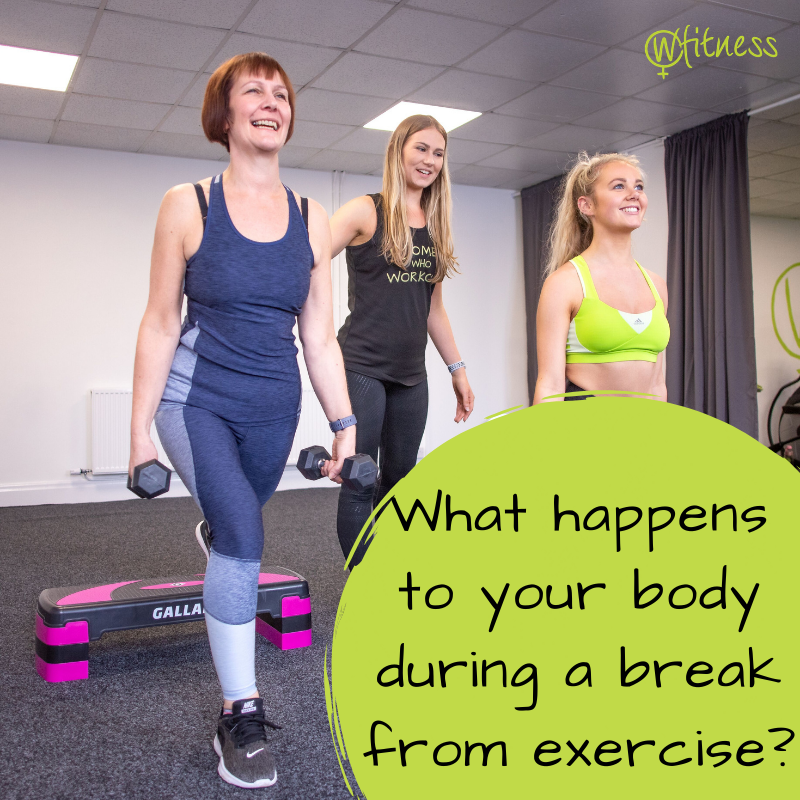 What Happens To Your Body During A Break From Exercise? - W Fitness