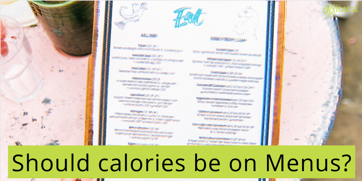 Calories on menu