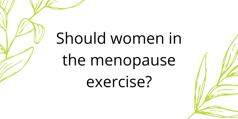 exercise and menopause