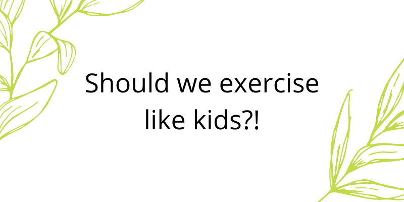 exercise like a kids